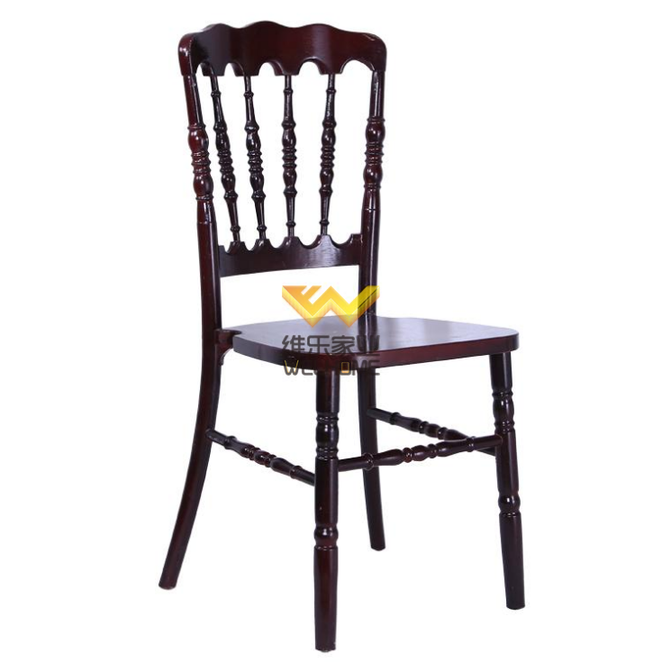 hotsale solid beech wood napoleon chair wholesale